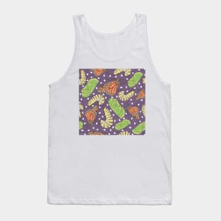 Butterfly metamorphosis pattern Tank Top